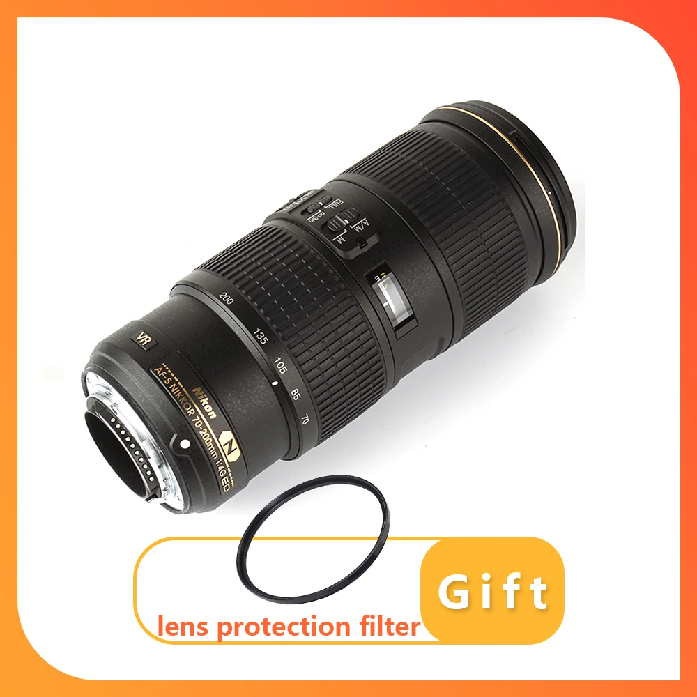Nikon Af-S Nikkor 70-200Mm F/4G Ed Vr Lens For Nikon Slr Camera