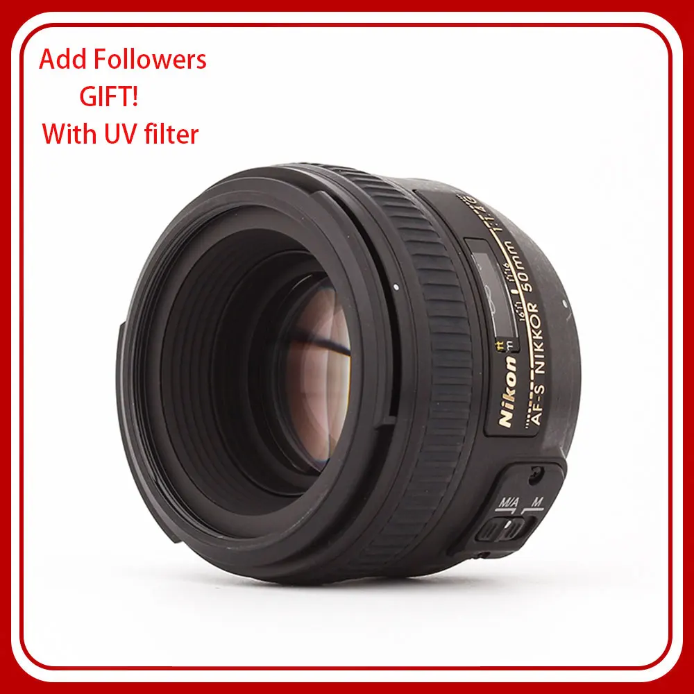 Obiettivo Nikon Af-S Nikkor 50Mm F/1.4G Per Fotocamera Nikon Slr