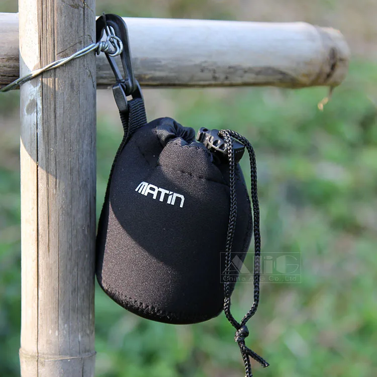 Dslr Borsa Per Obiettivo Per Fotocamera Taglia S Custodia Morbida Impermeabile In Neoprene Adatta Per Obiettivo Canon Nikon Sony Sigma Tamron 35Mm 50M