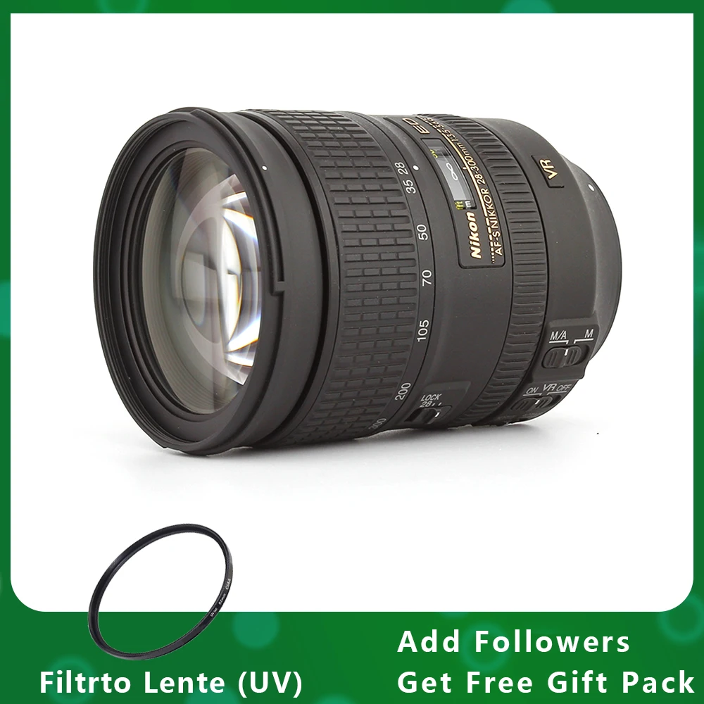 Obiettivo Nikon Af-S Nikkor 28-300Mm F/3.5-5.6G Ed Vr Per Fotocamere Reflex Nikon