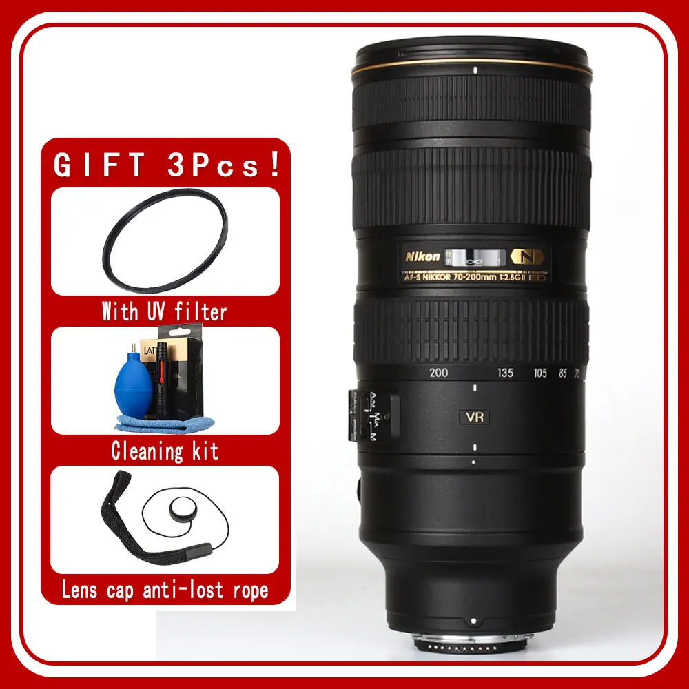 Obiettivo Nikon Af-S Nikkor 70-200Mm F/2.8G Ed Vr Ii