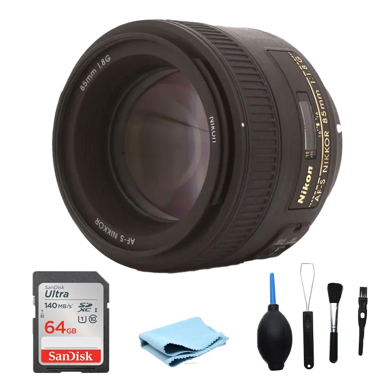 Obiettivo Nikon Af-S Nikkor 85Mm F/1.8G Per Fotocamere Reflex Nikon