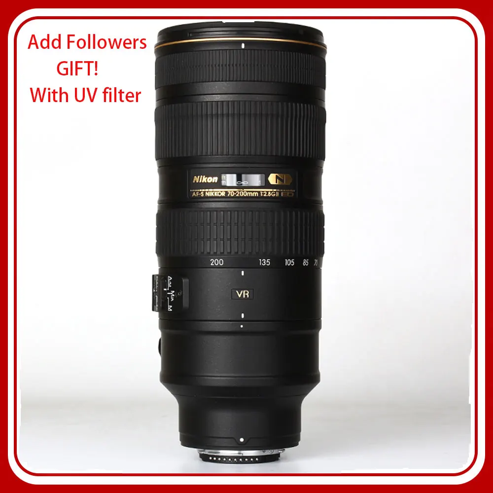 Obiettivo Nikon Af-S Nikkor 70-200Mm F/2.8G Ed Vr Ii