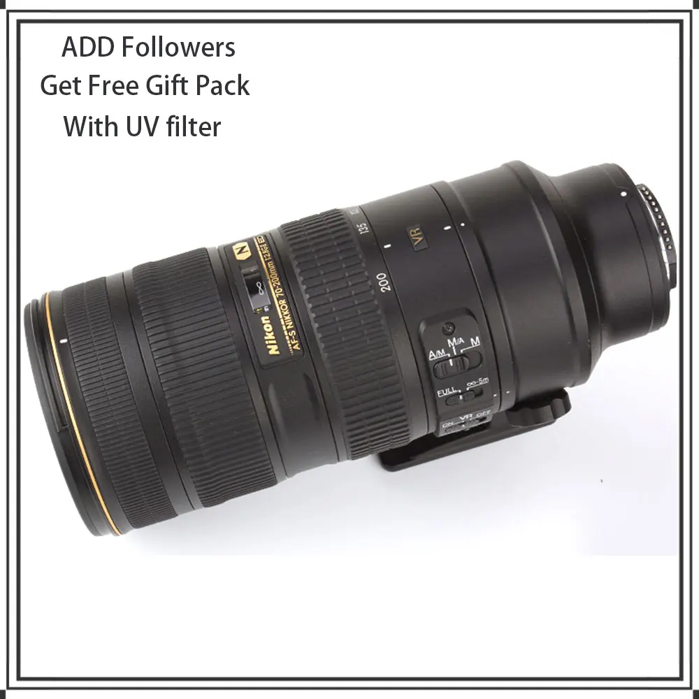 Obiettivo Nikon Af-S Nikkor 70-200Mm F/2.8G Ed Vr Ii