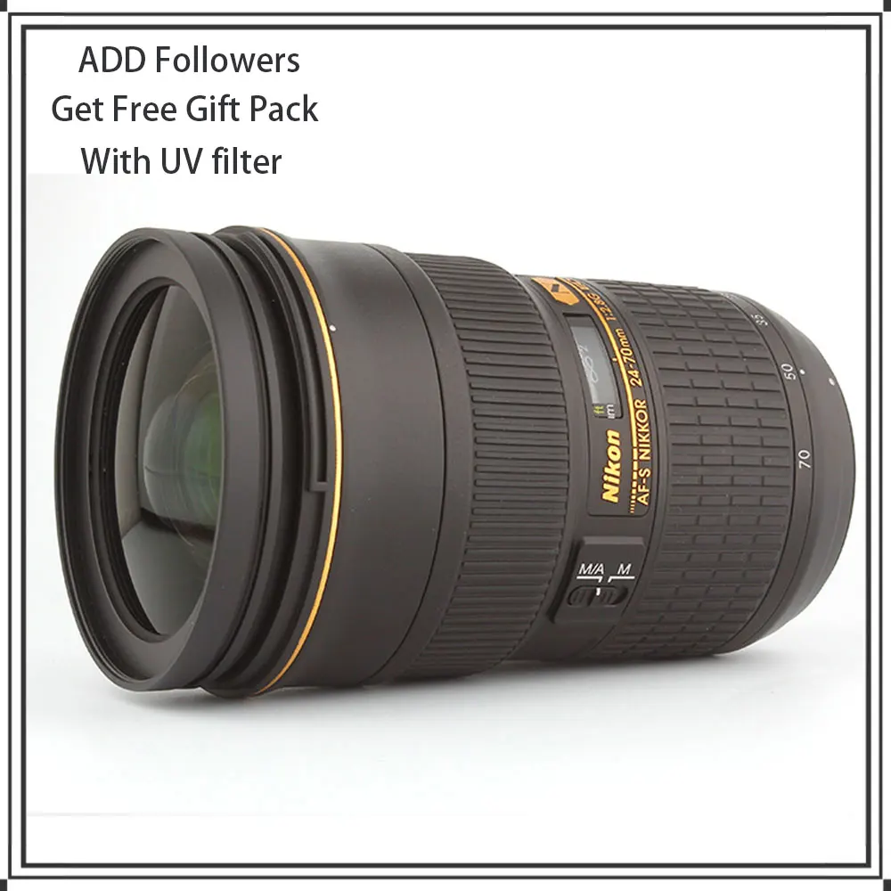 Obiettivo Nikon Af-S 24-70Mm F/2.8G Ed Per Fotocamere Reflex Nikon