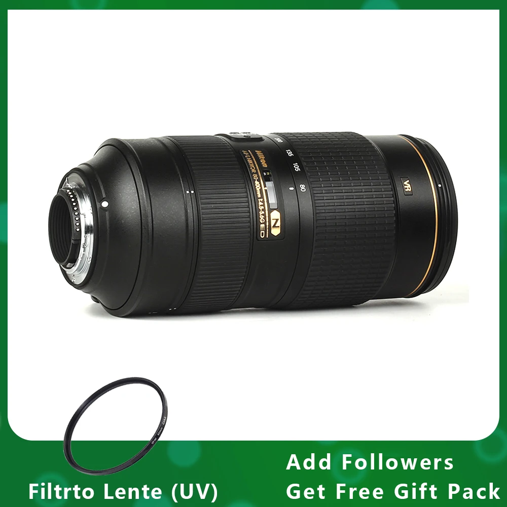 Obiettivo Nikon Af-S Nikkor 80-400Mm F/4.5-5.6G Ed Vr