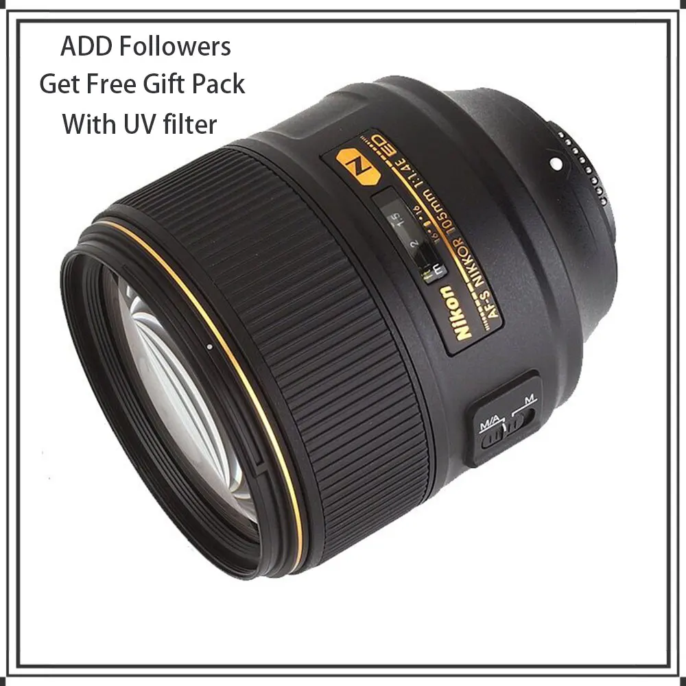 Nikon Af-S Nikkor 105Mm F/1.4E Ed Lens