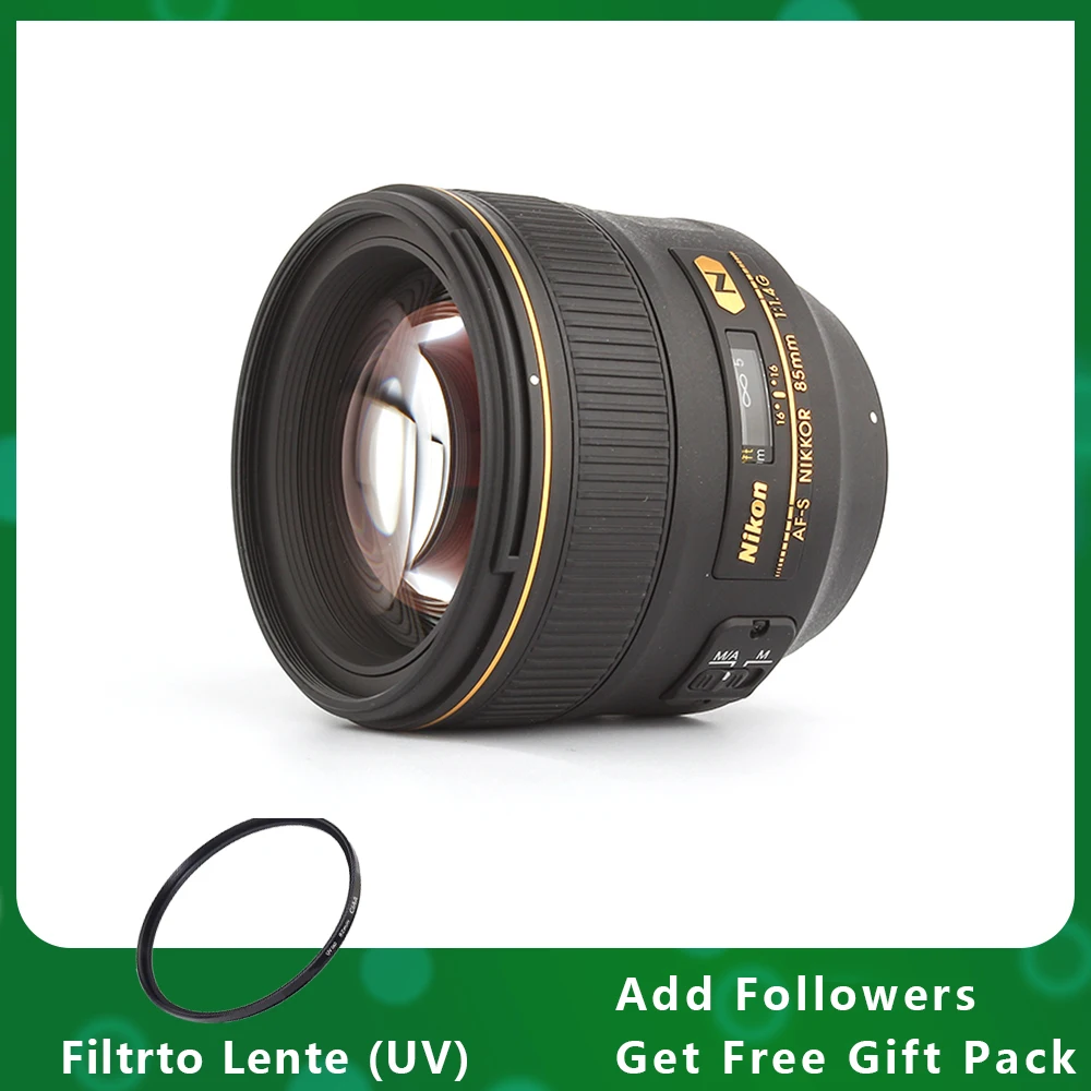 Obiettivo Nikon Af-S Nikkor 85Mm F/1.4G Per Fotocamera Nikon Slr