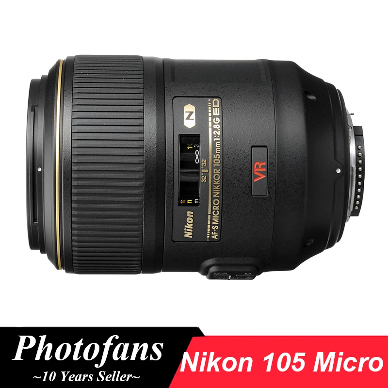 Obiettivo Nikon Af-S 105Mm F/2.8G If-Ed Vr Micro