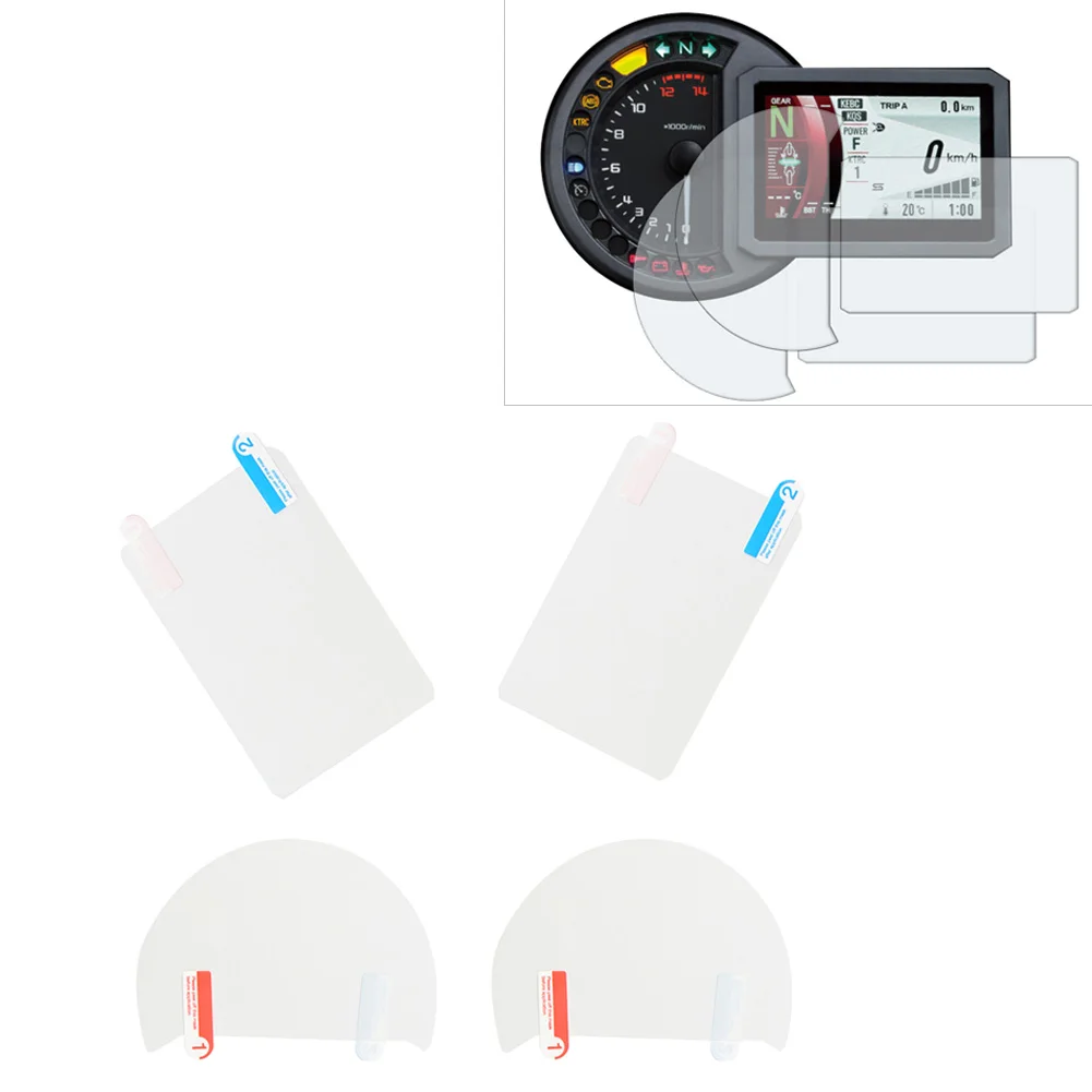 2Pcs Motorbike Speedometer Screen Protective Film Scratch Protection For Kawasaki Versys 1000 H2 Sx Se 2019 2020 2021