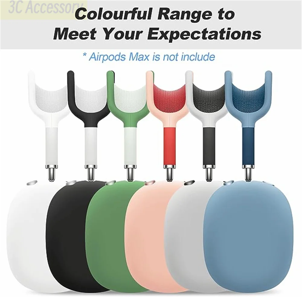 Custodia 2 In 1 Per Apple Airpods Max Custodia Kit Auricolari Accessori Cover Protettiva In Silicone Skin-Friendly Per Airpods Max Headphon