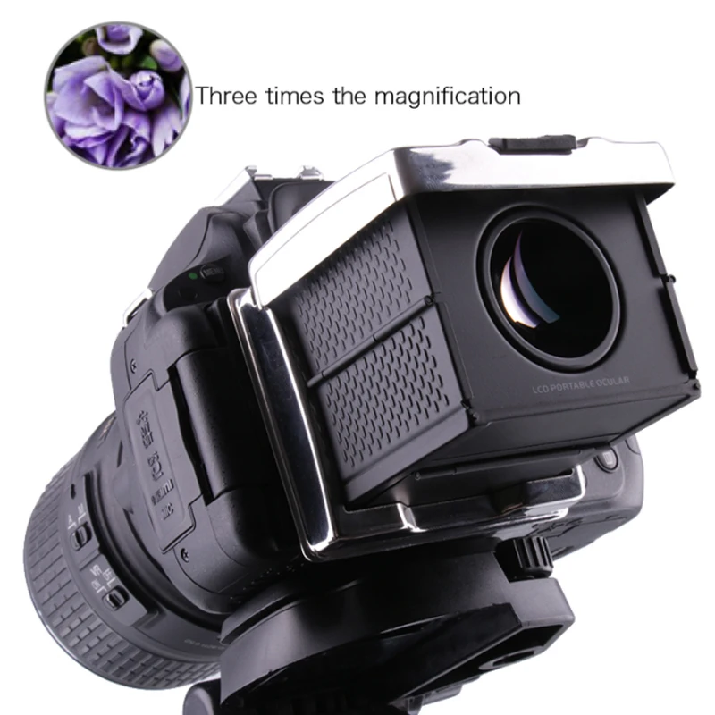Camera Viewfinder Director 3X Foldable Optical Viewfinder For Nikon D5 D810 D810A D750 D610 D500 D7100 D7200 Df Mj-N1