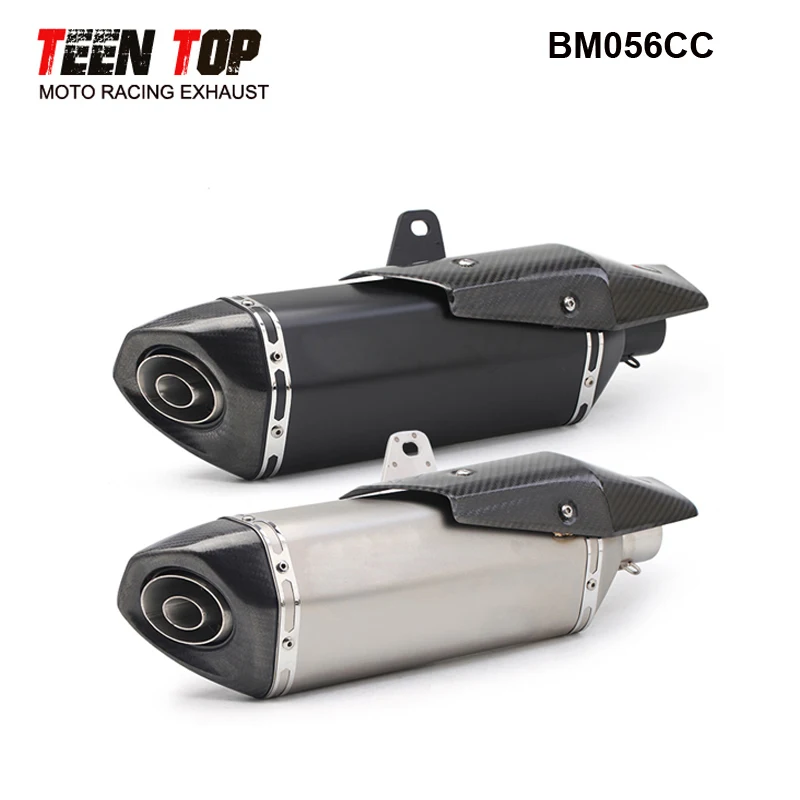 Silenziatore Di Scarico Moto Universale 51Mm Silenziatore Di Scarico Xadv In Fibra Di Carbonio Xadv750 Scarico Sistema Di Scarico Tmax 530 Tmax500