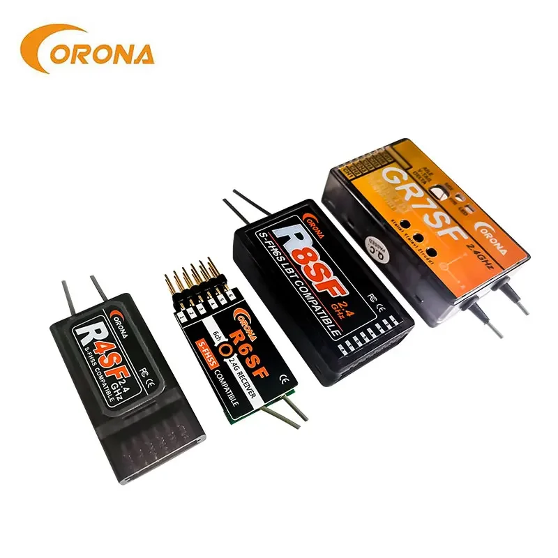 Corona R4Sf R6Sf R8Sf S-Fhss/Fhss 4Ch 6Ch 8Ch Ricevitore Compatibile Futaba T6J T8J T14Sg T18Mz T18Sz