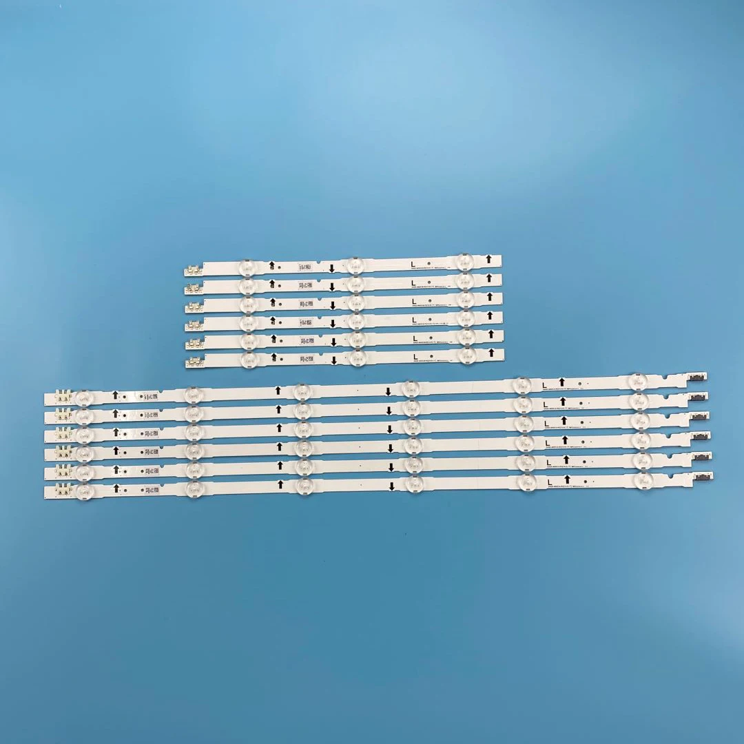 (Nuovo Kit)12 Pcs(6 * 3Led + 6 * 6Led) Striscia Di Retroilluminazione A Led D4Ge-480Dca-R2 D4Ge-480Dcb-R2 Per Samsung 48 Pollici Tv Ue48H6470 2014Svs4