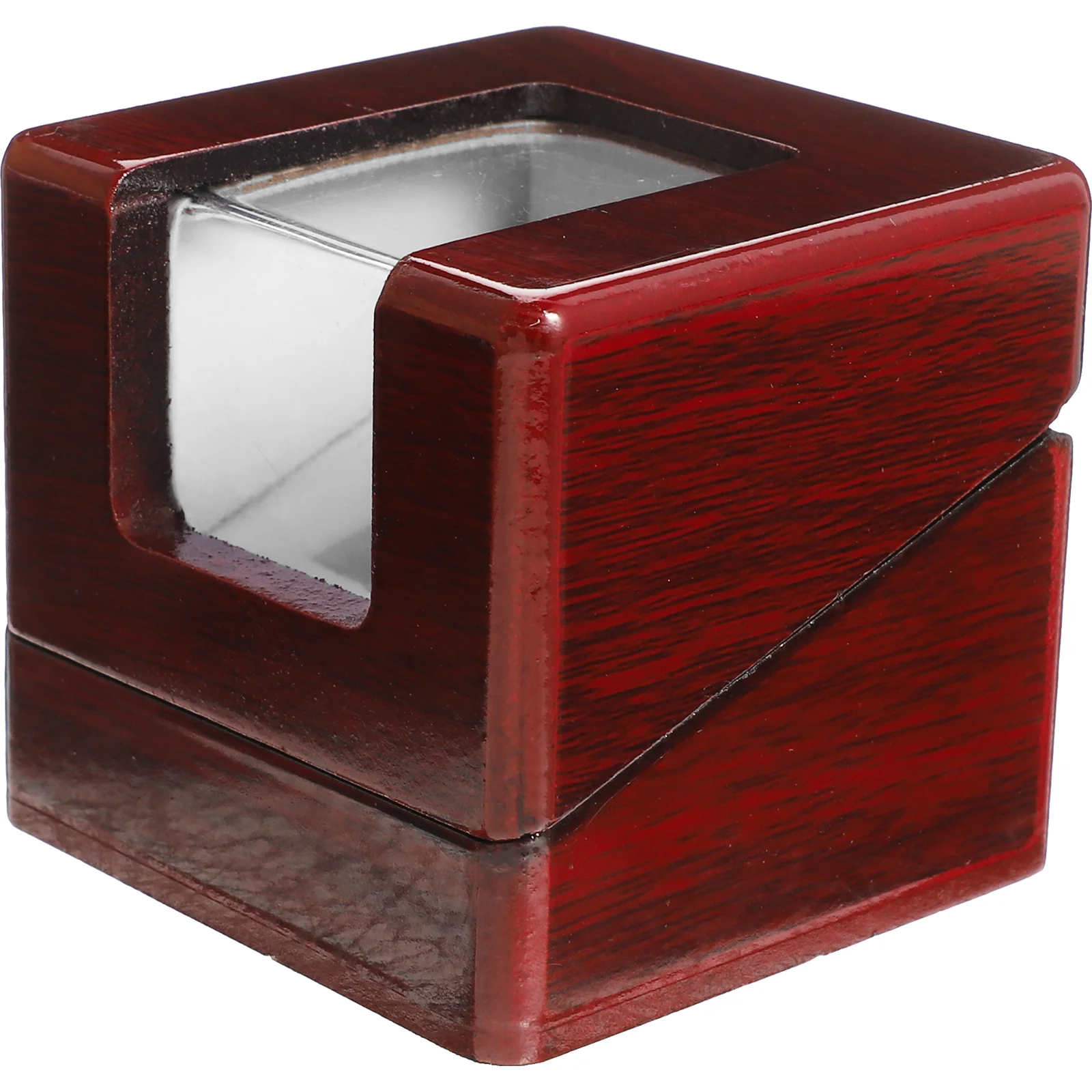 Vetrina Champion Ring Box Bride Football Display Single Championship Wood Household