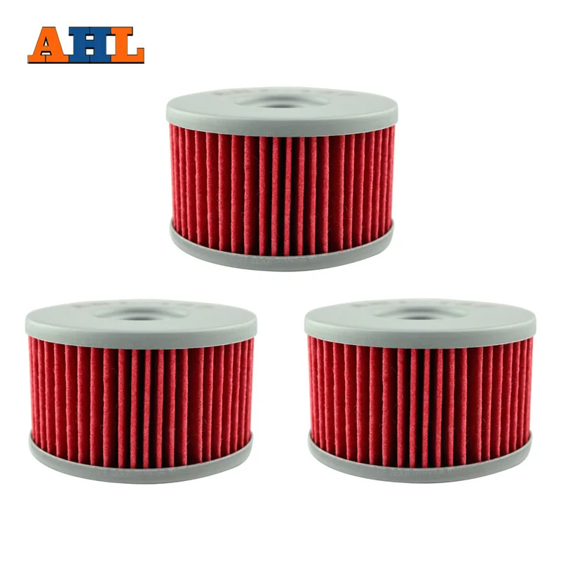 Ahl 137 3 Pz Filtro Olio Per Suzuki Xf650 Freewind 97-02 S40 Dr-650Se Dr-600 Dr 500 S Dr750 Dr800 Ls650 Savage Rse Sp500