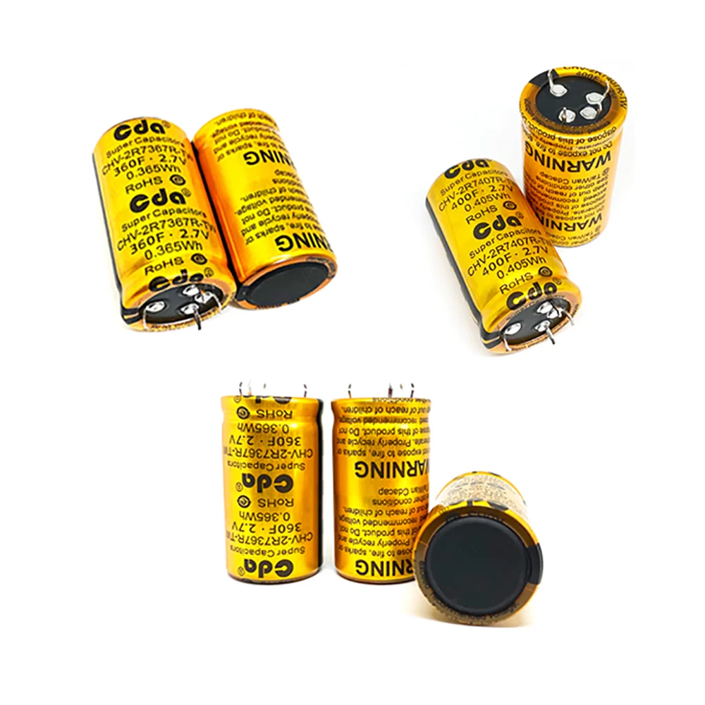 Chv Cda Super Condensatori Farad Condensatore 2.7V 300F Chv-2R7307R-Zq-S1 Supercondensatori