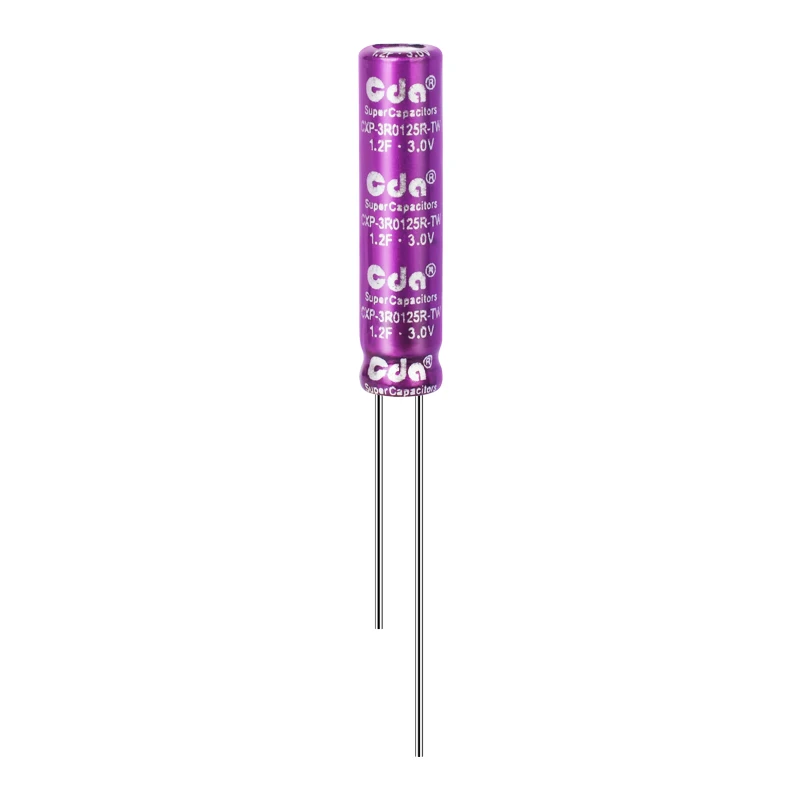 Supercondensatori Cxp Condensatore Farad Cda 3V 1.2F Cxp-3R0125R-Tw Supercondensatore Ultracondensatori