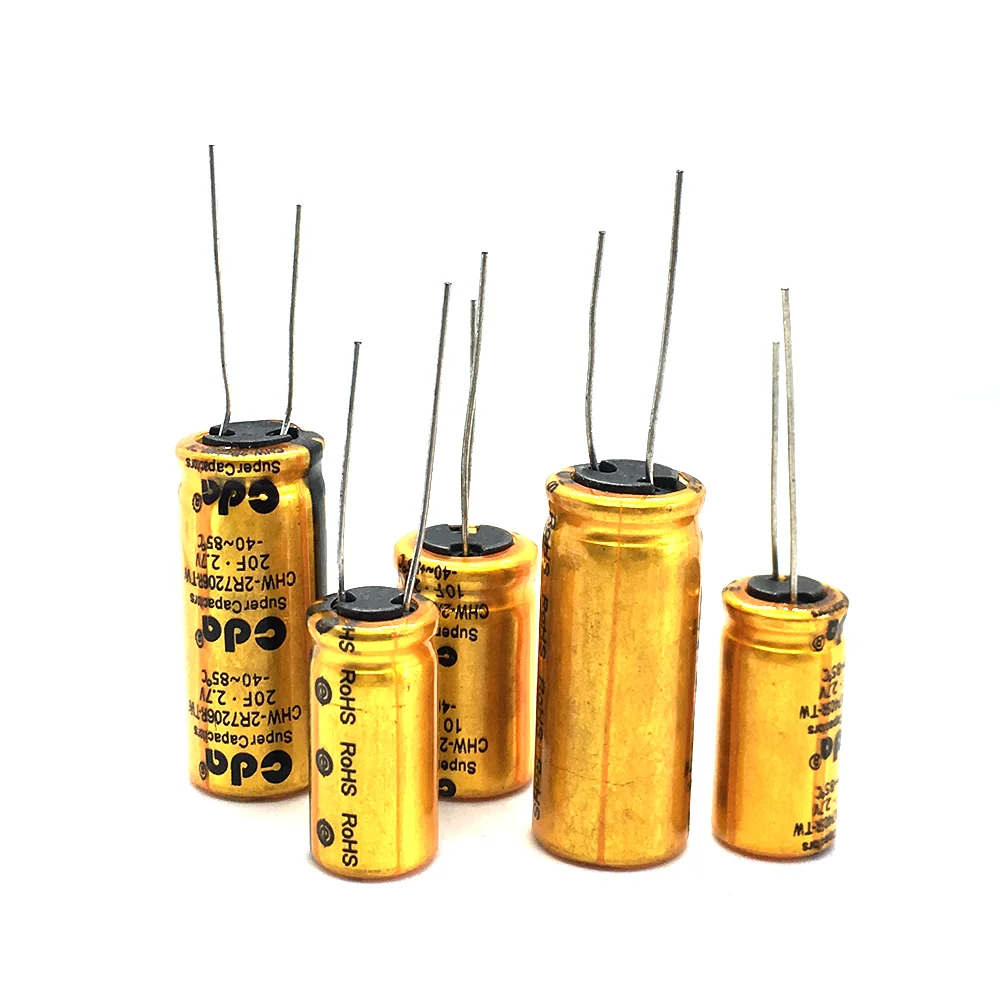 Chv Cda Super Condensatori Farad Condensatore 2.7V 16F Chv-2R7166R-Tw Supercondensatori