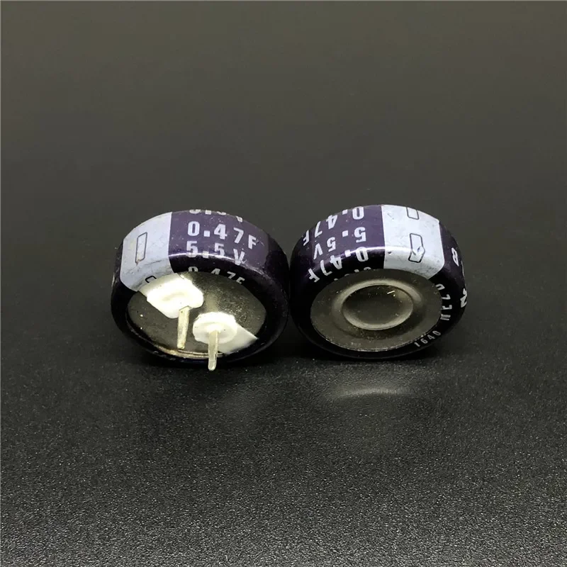 2Pcs 0.47F 5.5V Elna Dbn Serie 21.5X8Mm 5.5V0.47F Super-Condensatore Farad