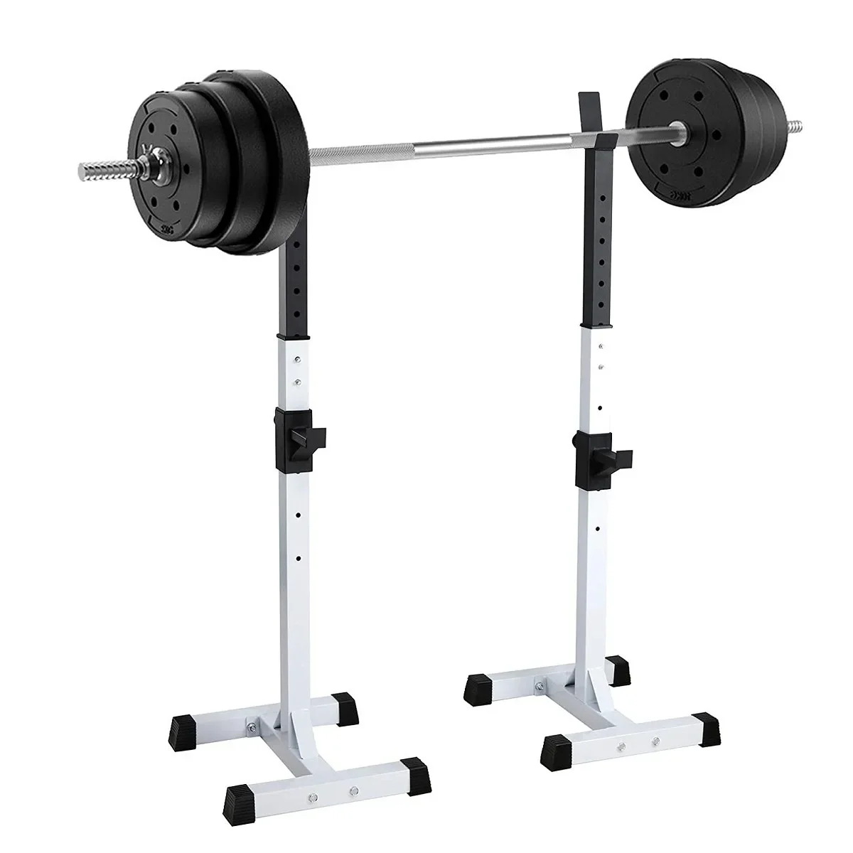 Home Gym Multifunzionale Regolabile Squat Rack Bilanciere Rack Stand Fitness Squat Rack Heavy Duty Dumbbell Rack Per Sollevamento Pesi