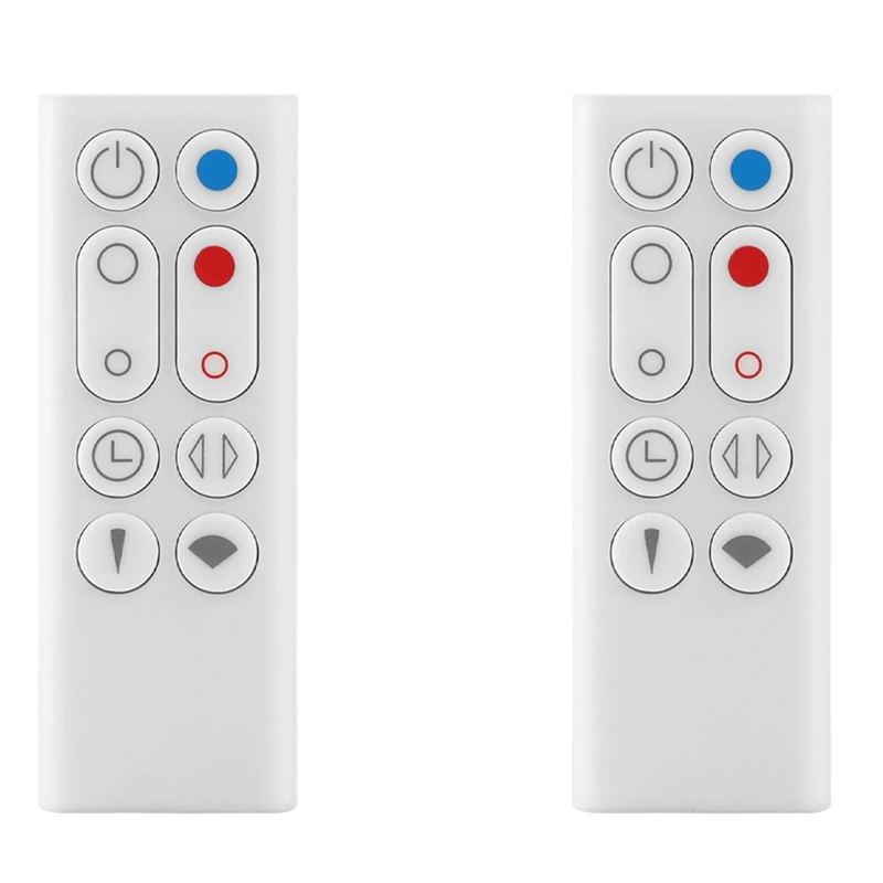 2X Telecomando Sostitutivo Per Dyson Pure Hot + Cool Am09 Riscaldatore E Ventola Del Purificatore D'Aria