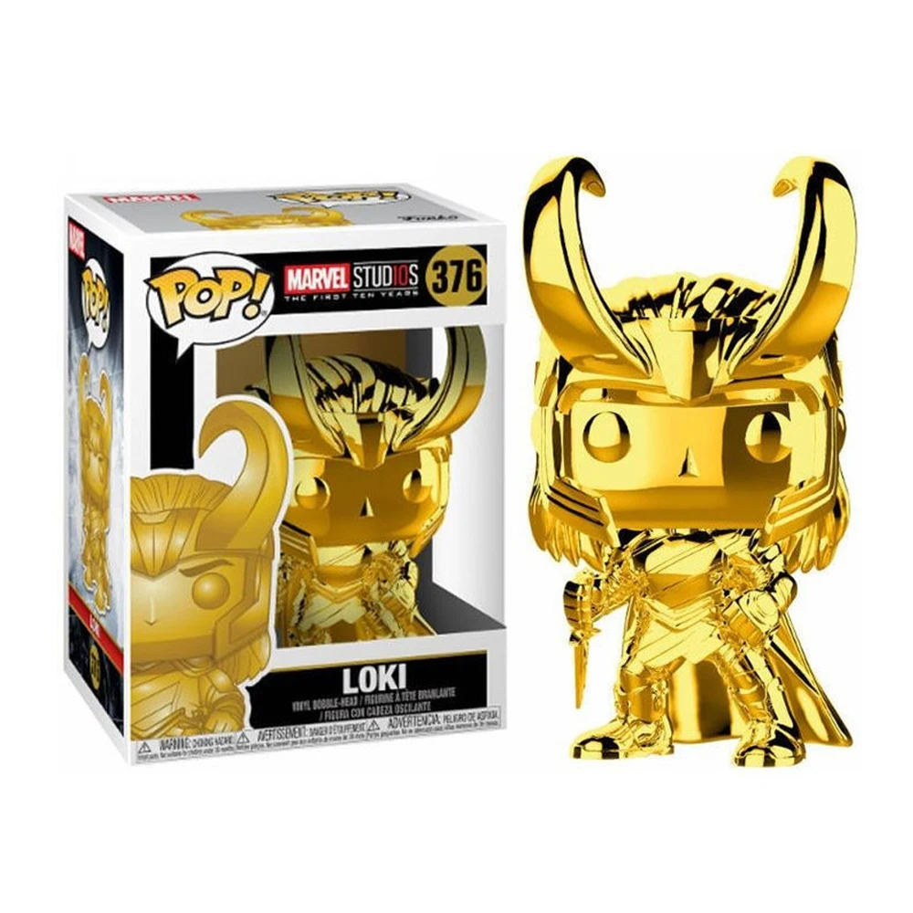 Funko Pop Gold Loki 376 Vinyl Figure Doll Model Toys