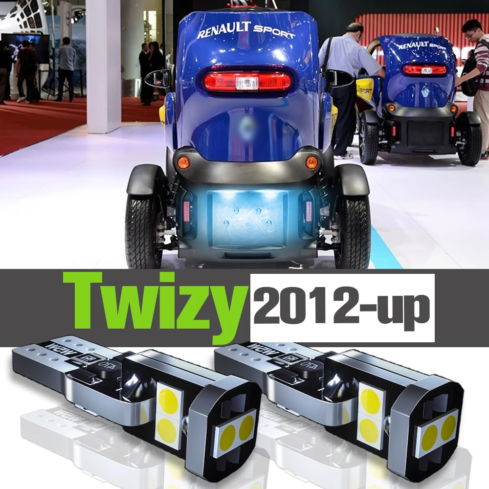 2X Led Accessori Luce Targa Lampada Per Renault Twizy 2012 2013 2014
