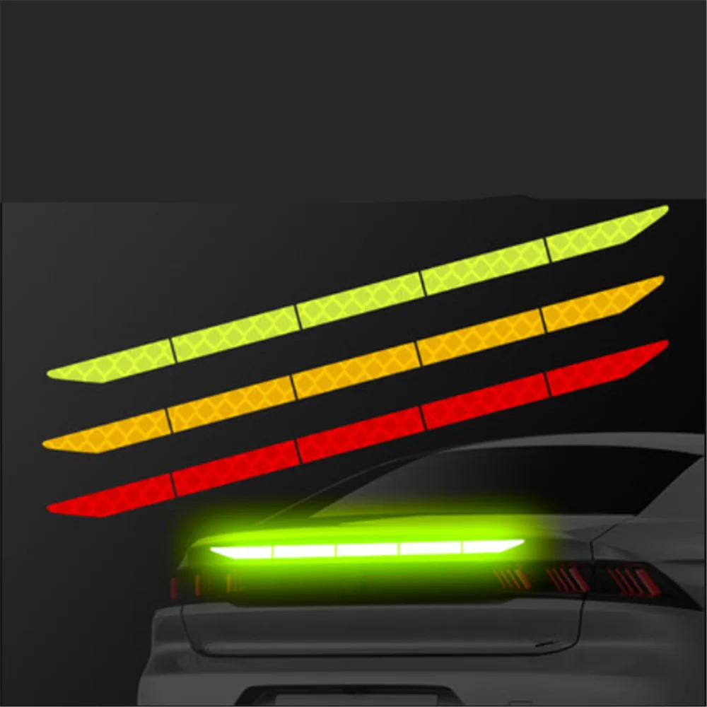 Adesivo Striscia Luminosa Bagagliaio Auto Per Renault Twin-Z Twin-Run Symbol Vel Modus Eolab Twizy
