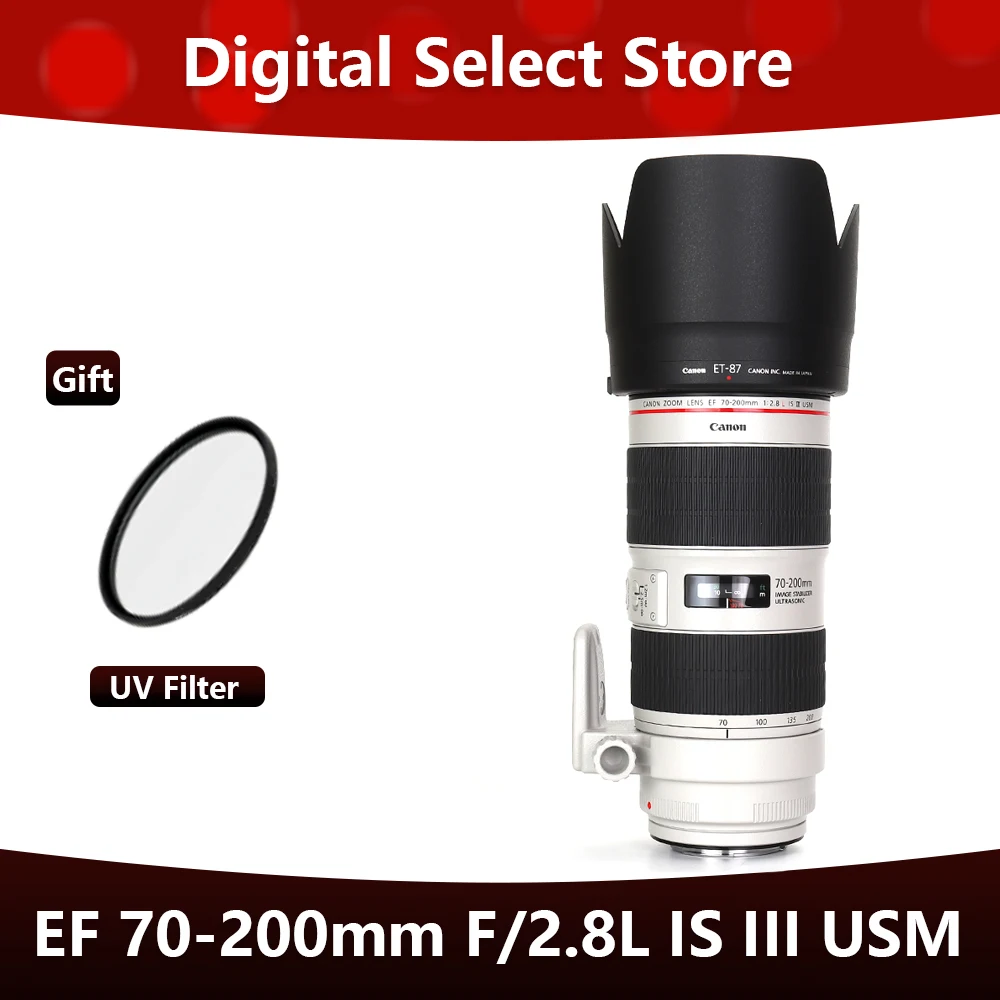 Obiettivo Canon Ef 70-200Mm F/2.8L Is Iii Usm