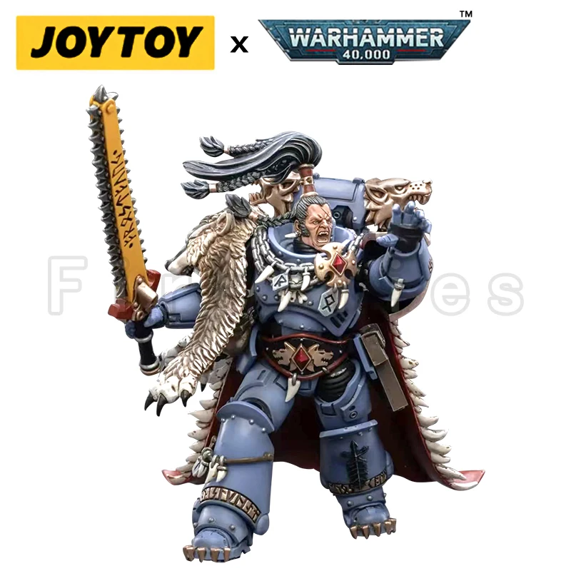1/18 Joytoy Action Figure Space Wolves Ragnar Blackmane Anime Collection Model Toy Spedizione Gratuita