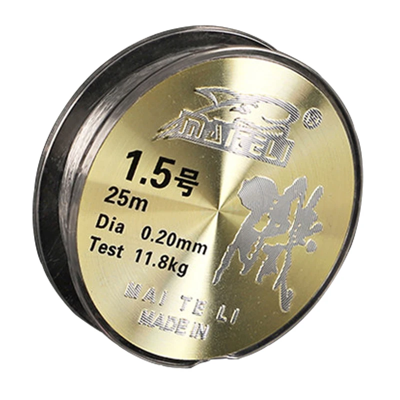 Super Strong Fishing Line 25M Lure Nylon Fishing Line Rock Sea Telescopico Pesca Accessori Mar Sub Main Fishing Line Carp Pesca
