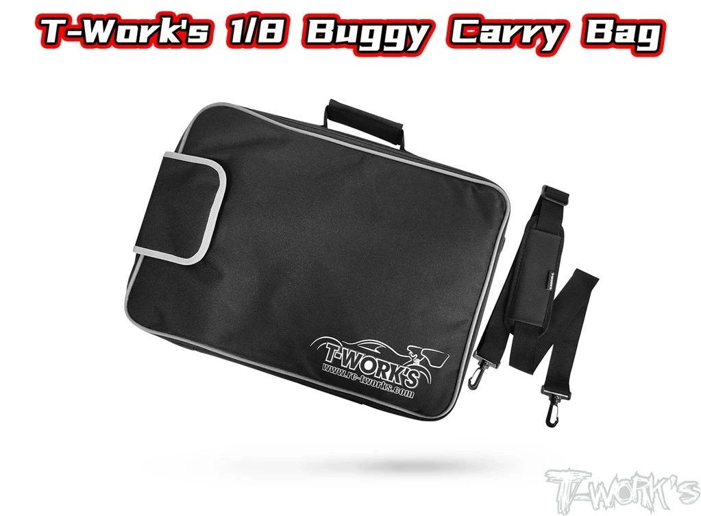 T-Works Rc Buggy Carry Bag Multi Professional Toolkit Racing Package Per 1/8 Buggy Turing 1/10 Turing Pan Car On-Road Xray Arrma