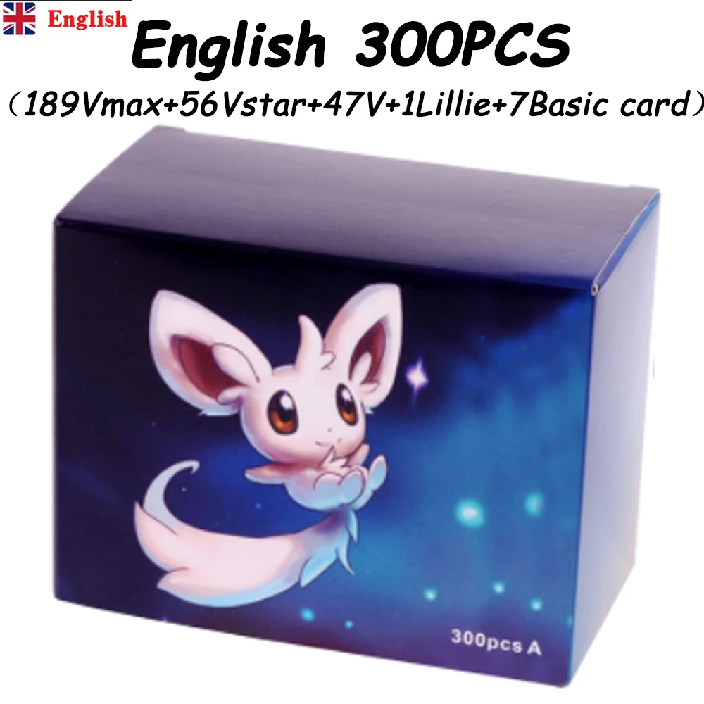 Carte Pokemoned Vstar Vmax Gx Cards Rainbow Arceus Shiny Kids Gift Astros Brillantes