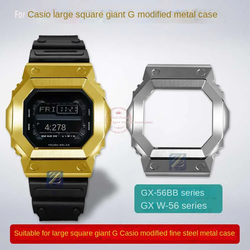 Cassa Dell'Orologio In Acciaio Inossidabile 316 Per Casio G-Shock Gx56Bb Gxw-56 Cassa In Metallo Modificato Con Strumenti