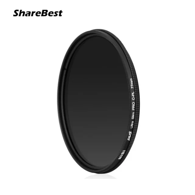 Nisi 77Mm Pro Cpl Polarizzazione Circolare Filtro Lente Ultra-Sottile Per Canon 24-105 Per Nikon 24-120 F4 Cpl Pentex Sony Fotocamera