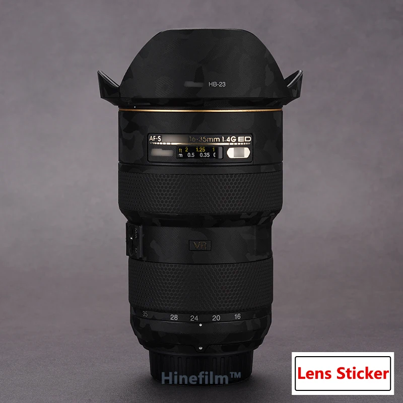 Per Nikon Af-S 16-35F4G Lens Decal Skin 1635 Wrap Cover Nikkor Af-S 16-35Mm F/4G Ed Vr Lens Sticker Pellicola Protettiva Antigraffio