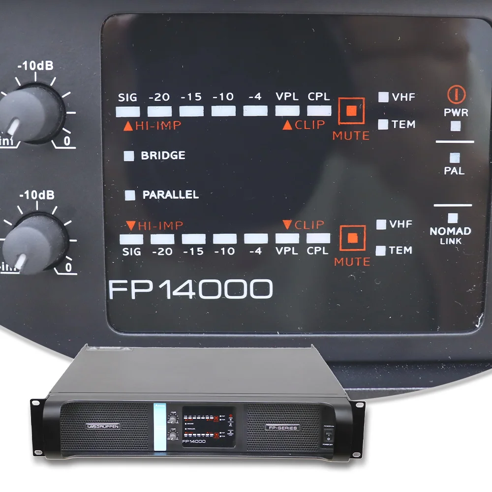 Fp14000 Amplificatore Professionale 2350W X2 Amplificatore Di Potenza Del Canale Subwoofer Stage Line Array Amplificatore Audio Per Eventi