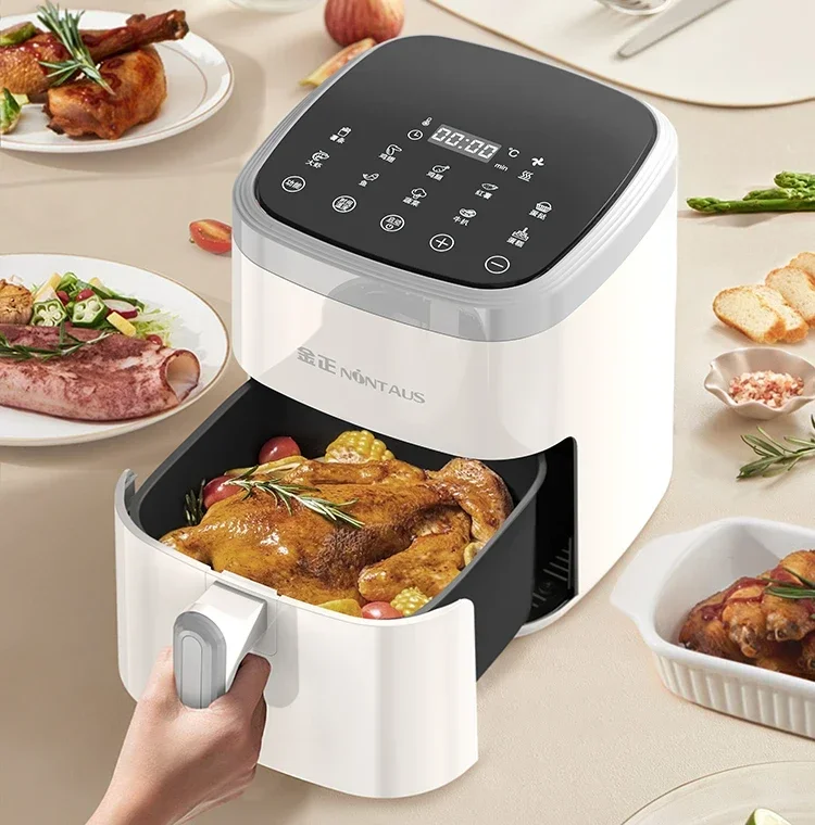 2023 Airfryers New Household 7L Friggitrice Elettrica Multifunzione Ad Aria Friggitrice Elettrica Intelligente Senza Fumo Friggitrice Di Grande Capaci