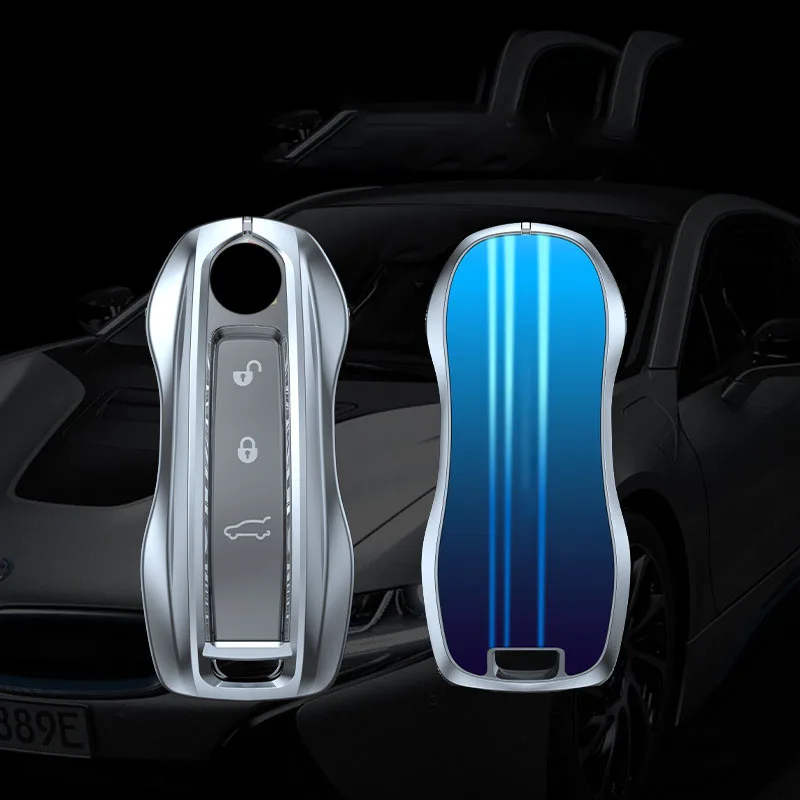 Custodia Per Chiave Auto In Lega Di Zinco Per Porsche 718 918 Panamera Carman Macan Bobster Cayenne 911 970 981 991 996 92A 986 987 958 2017