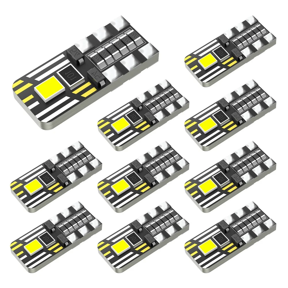 10 Pz W5W T10 Led Canbus Car Interior Light Per Kia Ceed Cerato Magentis Niro Optima Picanto Process Stonic Seltos Venga Xceed