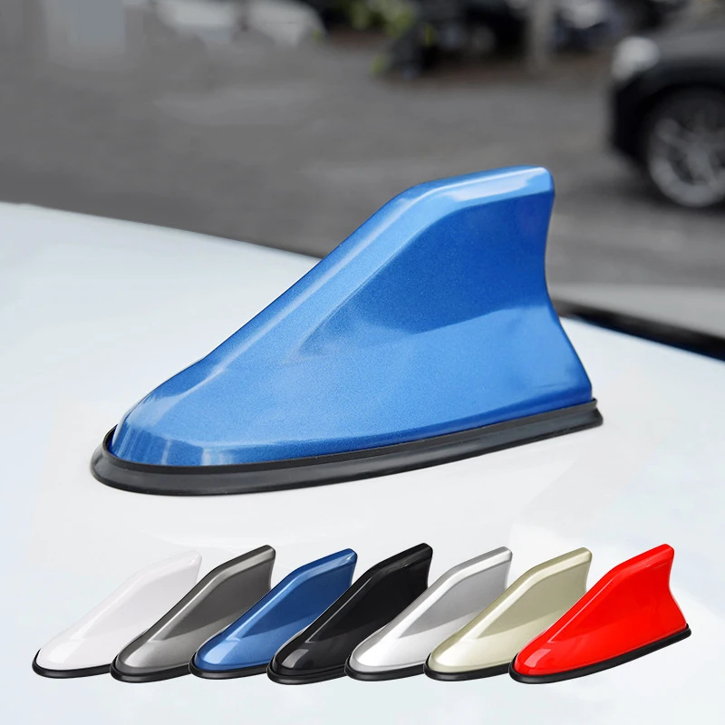 Tetto Auto Shark Fin Antenna Antenna Toppers Universale Auto Radio Fm Antenna Amplificatore Di Segnale Per Bmw/Honda/Toyota/Vw/Kia/Nissan