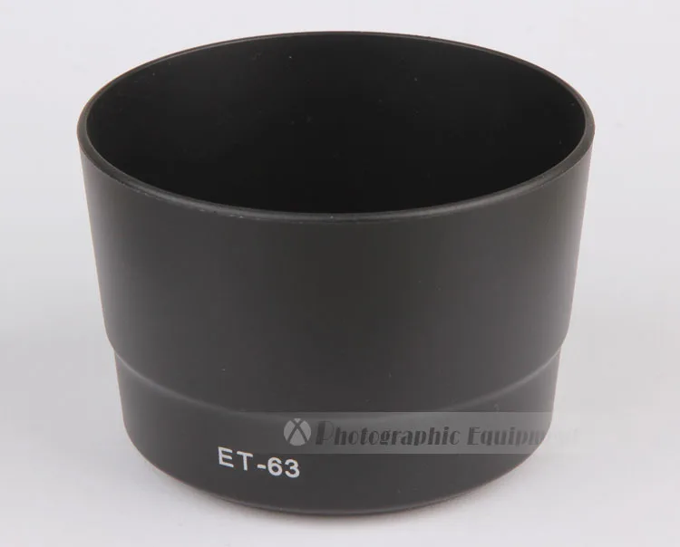10Pcs Camera Lens Hood 58Mm Et-63 Bayonet Mount Fits For Dslr 100D 700D Rebel T5I With Ef-S 55-250Mm F/4-5.6 Is Stm Lens