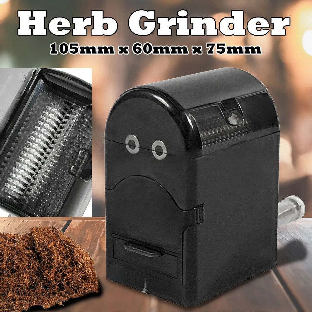 4 Strati Foglia Herbal Herb Tabacco Grinder Plastica Spice Crusher Hand Muller Hand Crank Grinders Accessori Per Sigarette