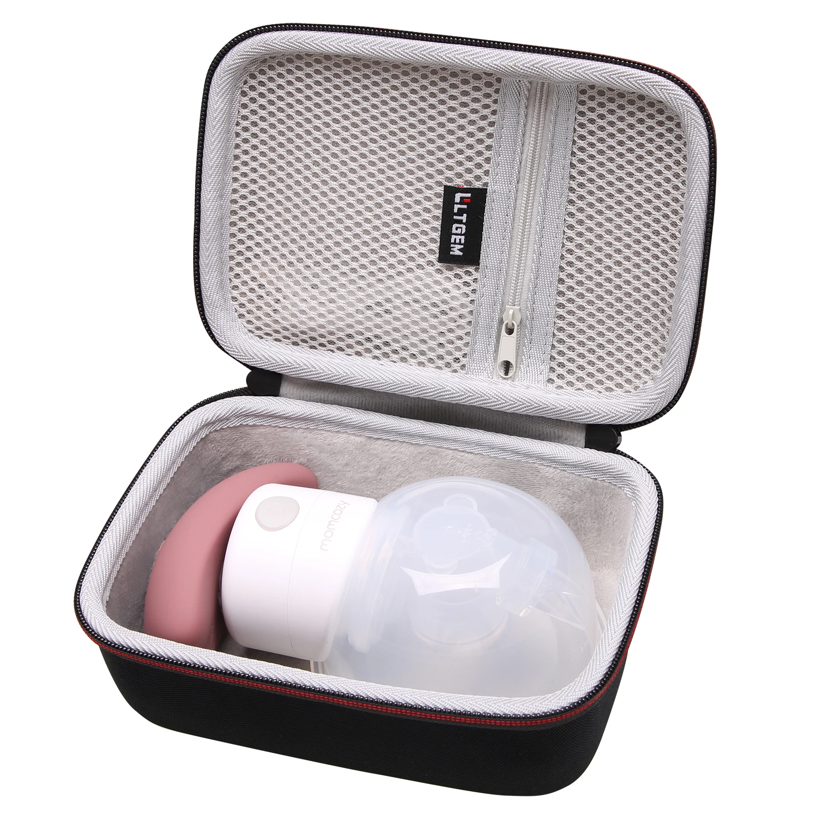 Custodia Rigida In Eva Per Tiralatte Indossabile Momcozy Warming Massaggiatore Per L'Allattamento 2-In-1 Custodia Protettiva Per Il Trasporto