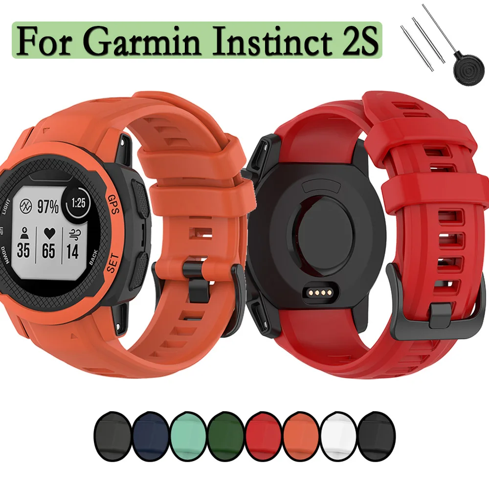 Cinturino In Silicone Da 20Mm Per Garmin Instinct 2S 40Mm Cinturino Sportivo Bracciale Garmin Instinct 2S 40Mm Accessori Per Orologi Forniture