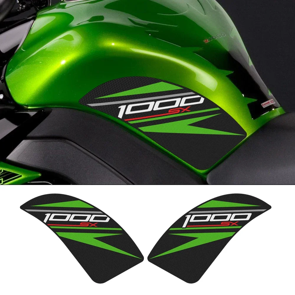 Per Kawasaki Z1000Sx 2011-2022 Z1000Sx Abs 2011-2016 Protezione Del Serbatoio Laterale Del Motociclo Impugnatura Del Ginocchio Antiscivolo