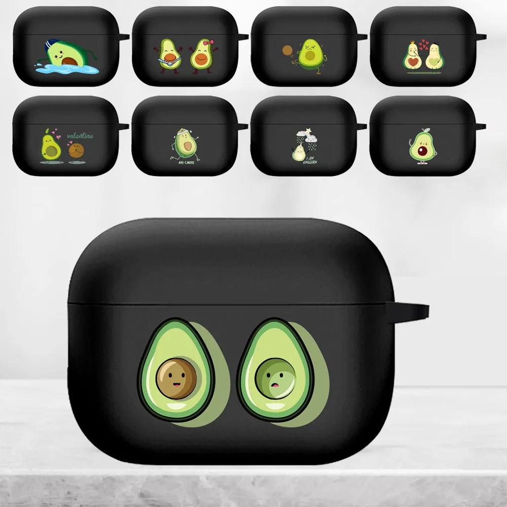 Custodia Protettiva Per Auricolari Morbida Bluetooth Avocado Custodia Per Auricolari Di Ricarica Per Apple Airpods Pro A2084 A2083