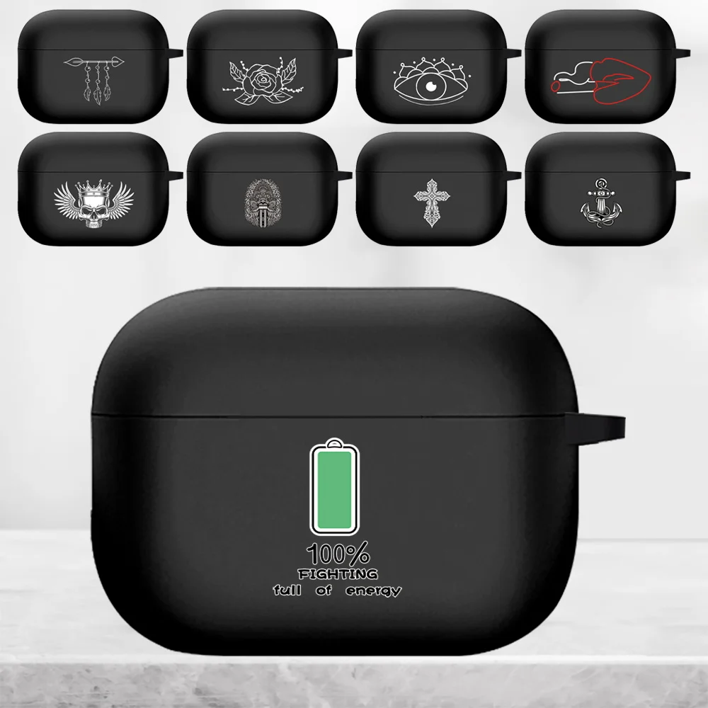 Per Apple Airpods Pro Nuove Custodie In Silicone Immagine Bianca Custodia Protettiva Per Auricolari Per Apple Airpod S Pro A2084 A2083